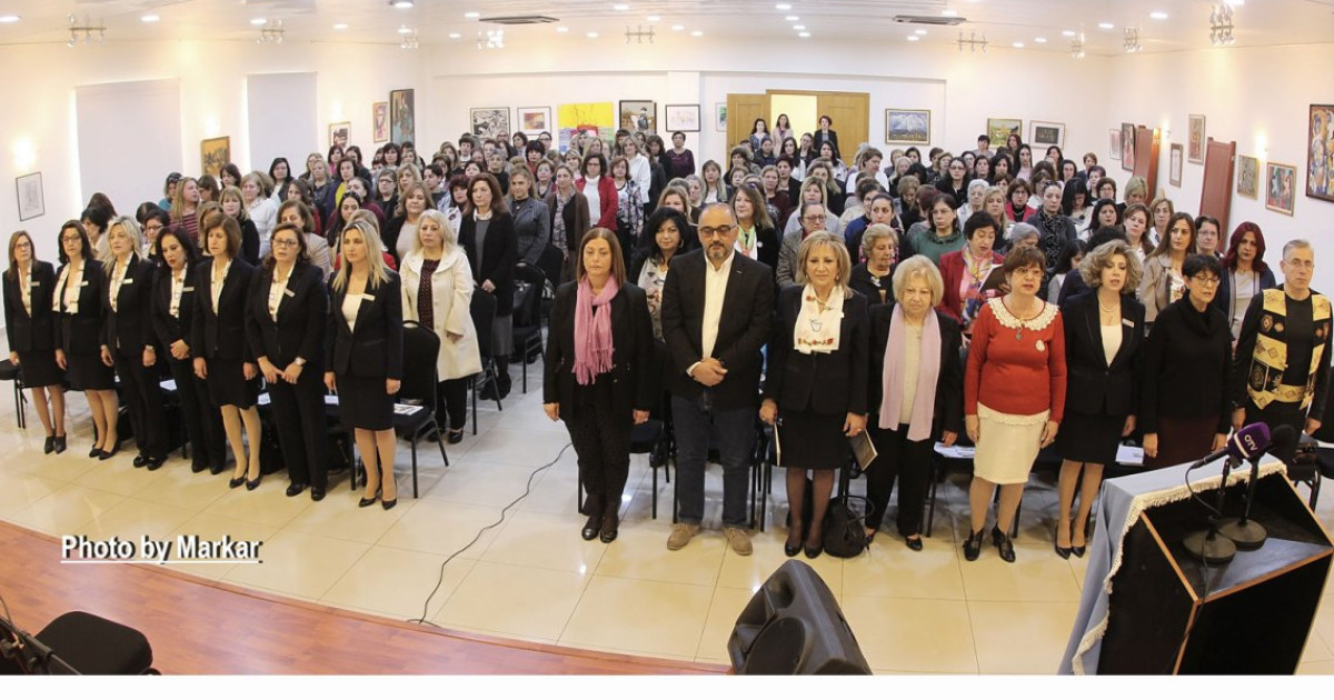 Հովանաւորութեամբ ԼՕԽ-ի Շրջանային Վարչութեան Եւ Կնքամայրութեամբ Թագուհի Ատալեանի. 175 Հայուհիներ Ուխտեցին Ծառայել Լիբանանահայ Օգնութեան Խաչին