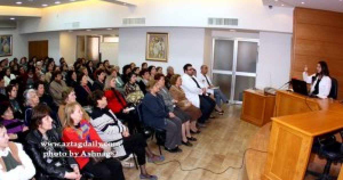 «Տարեցներու Սննդականոնի Եւ Մարզանքի Կարեւորութիւնը» Նիւթով Դասախօսութիւն