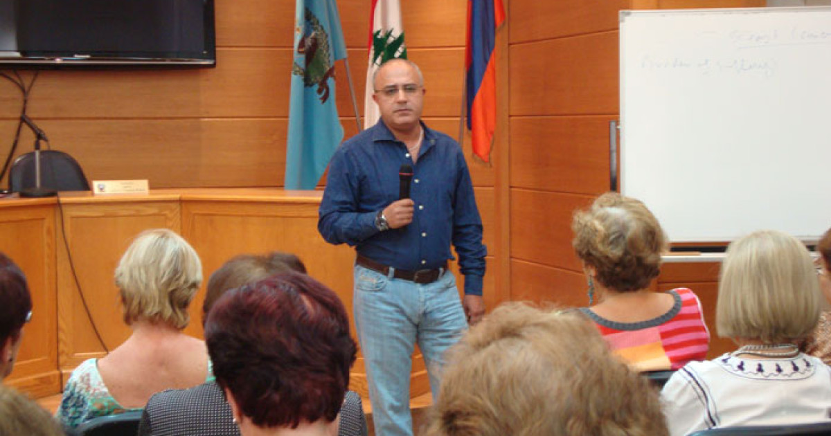 Լիբանանահայ Օգնութեան Խաչ. Դասախօսութիւն` Կուրծքի Քաղցկեղի Արշաւին Առիթով