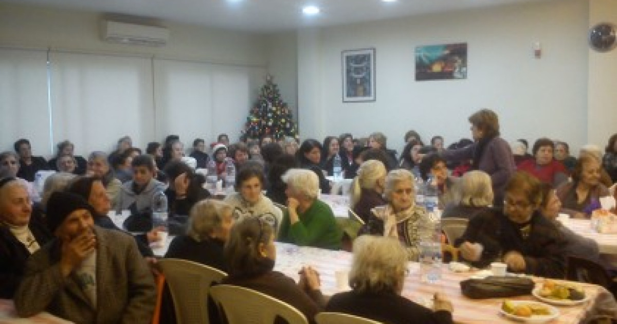 ԼՕԽ-ի «Արագած» Մասնաճիւղ. Ծերերու Կաղանդ Պապուկի Հաւաքոյթ