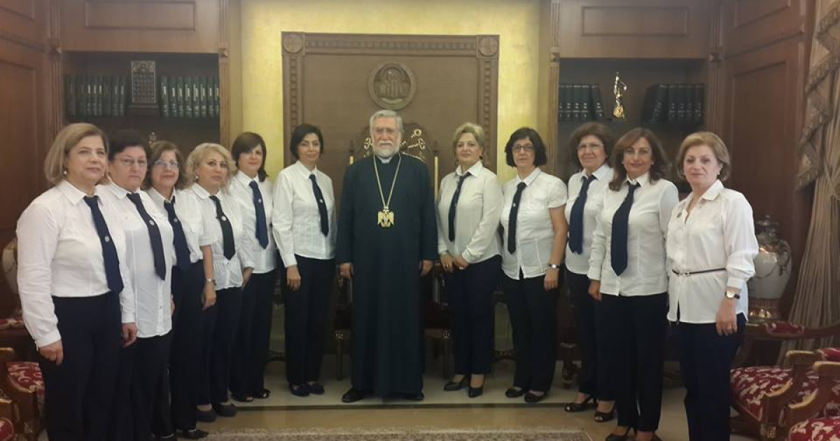 The ARCL REB visits His Holiness Catholicos Aram I of the Holy See of Cilicia (2014)