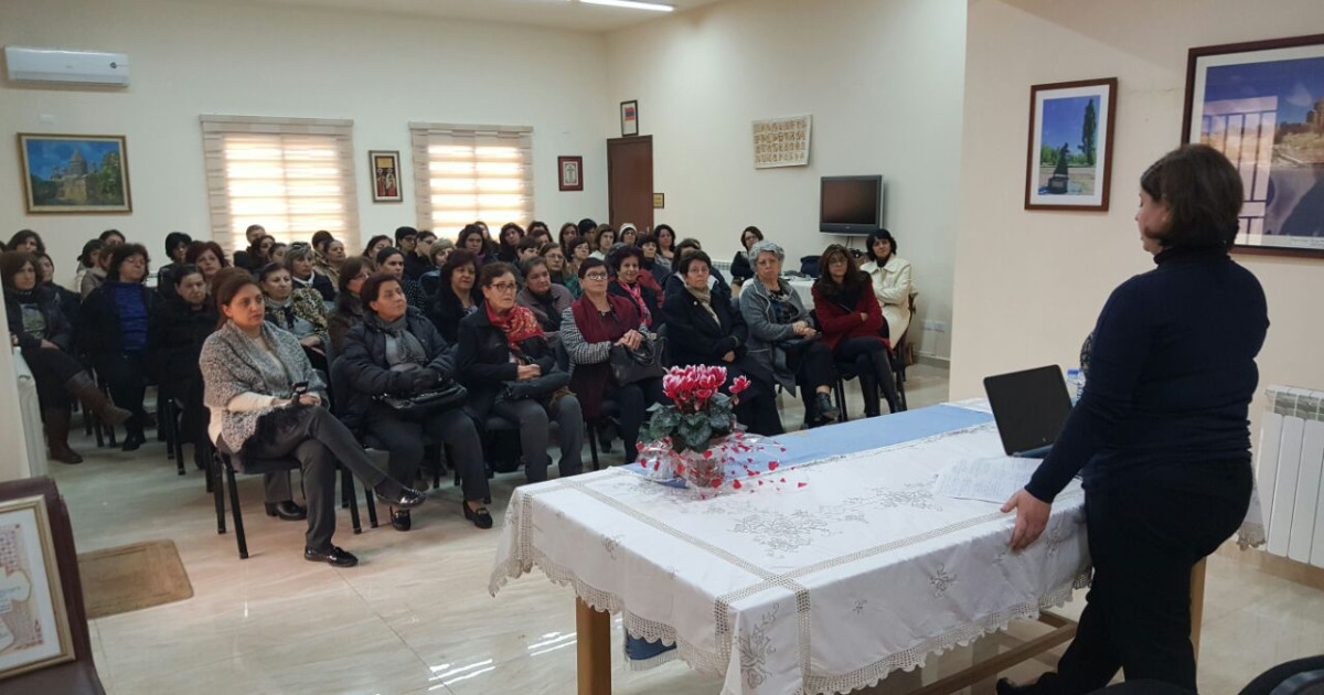 Դասախօսութիւն՝ «Կանացի Հիւանդութիւններու Կանխարգիլում»