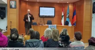 Ռազմիկ Ազէզեան Դասախօսեց «Լիբանանի Ներկայ Իրադարձութիւններու Հակազդեցութիւնը Մարդուս Ներաշխարհին Վրայ» Նիւթը